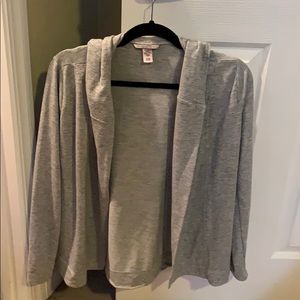 Grey sleepwear cardigan